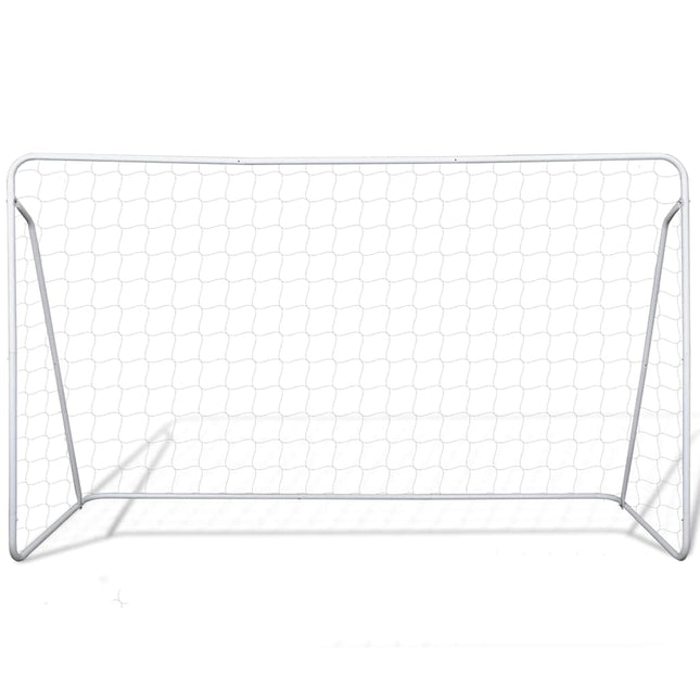 Voetbaldoelset Hoogwaardig 240X90X150 Cm Staal