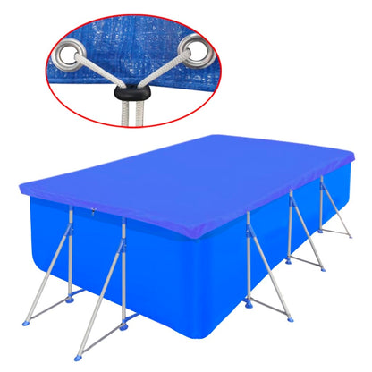 Zwembadhoezen Rechthoekig 90 G/M² Pe