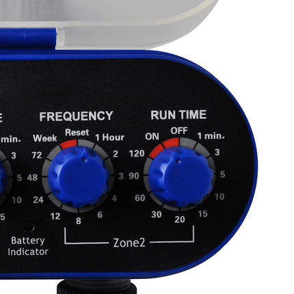 Elektrische Irrigatie Watertimer (2 Uitgangen)
