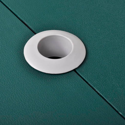 Campingset inklapbaar lichtgewicht 120x60 cm aluminium groen