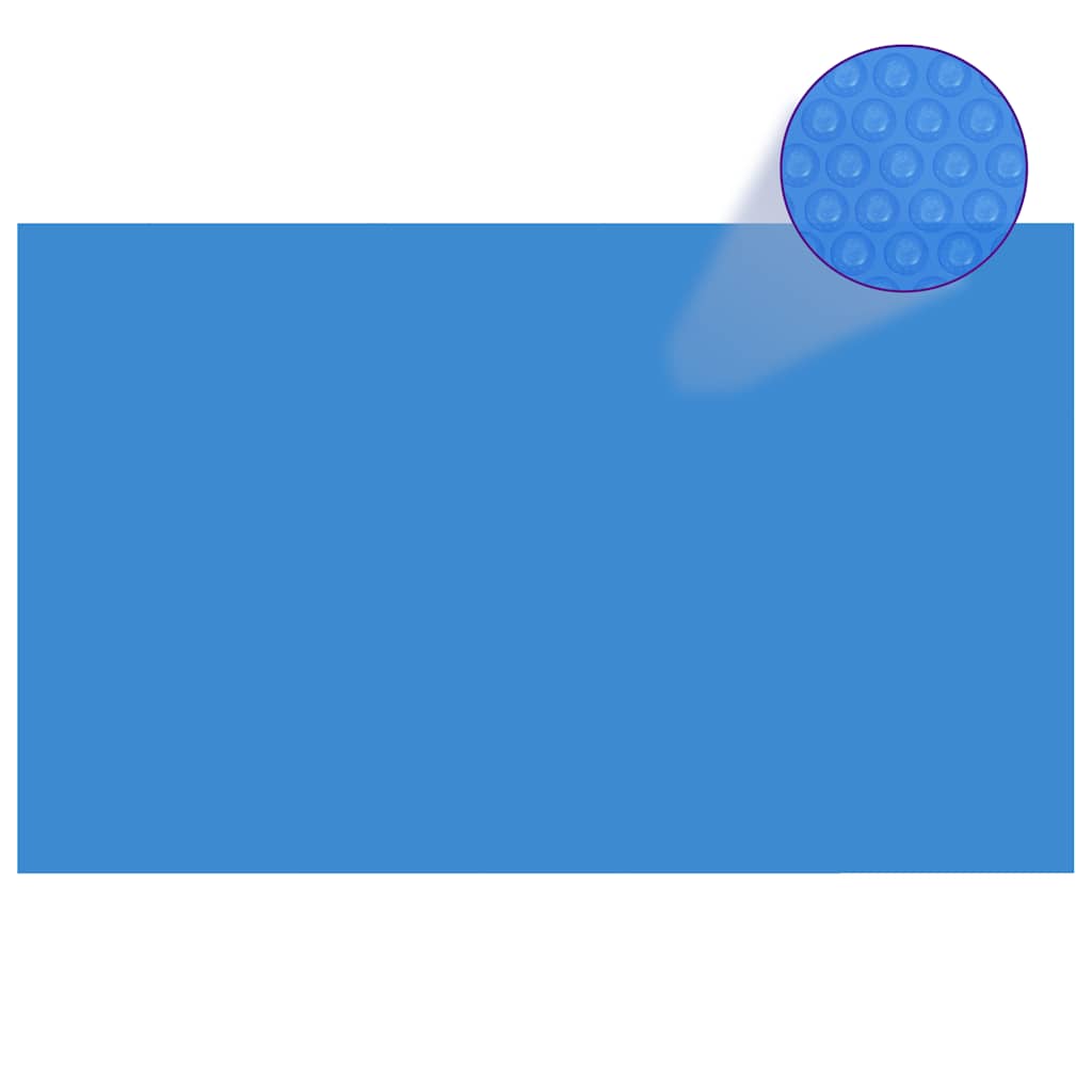 Zonne Pool Dek 110 Μm Vierkant Pe Blauw