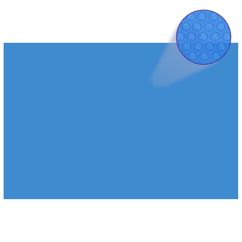 Zonne Pool Dek 110 Μm Vierkant Pe Blauw