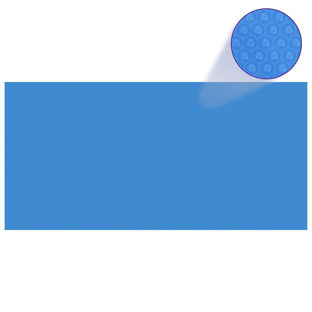 Zonne Pool Dek 110 Μm Vierkant Pe Blauw