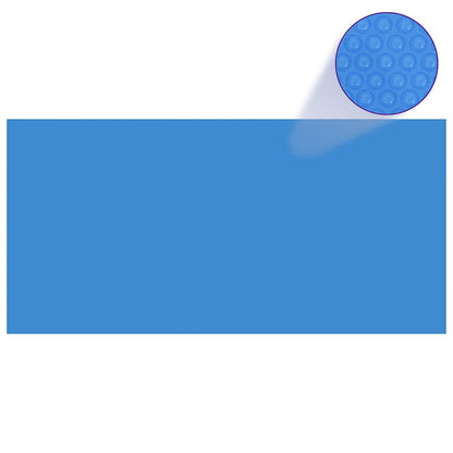 Zonne Pool Dek 110 Μm Vierkant Pe Blauw