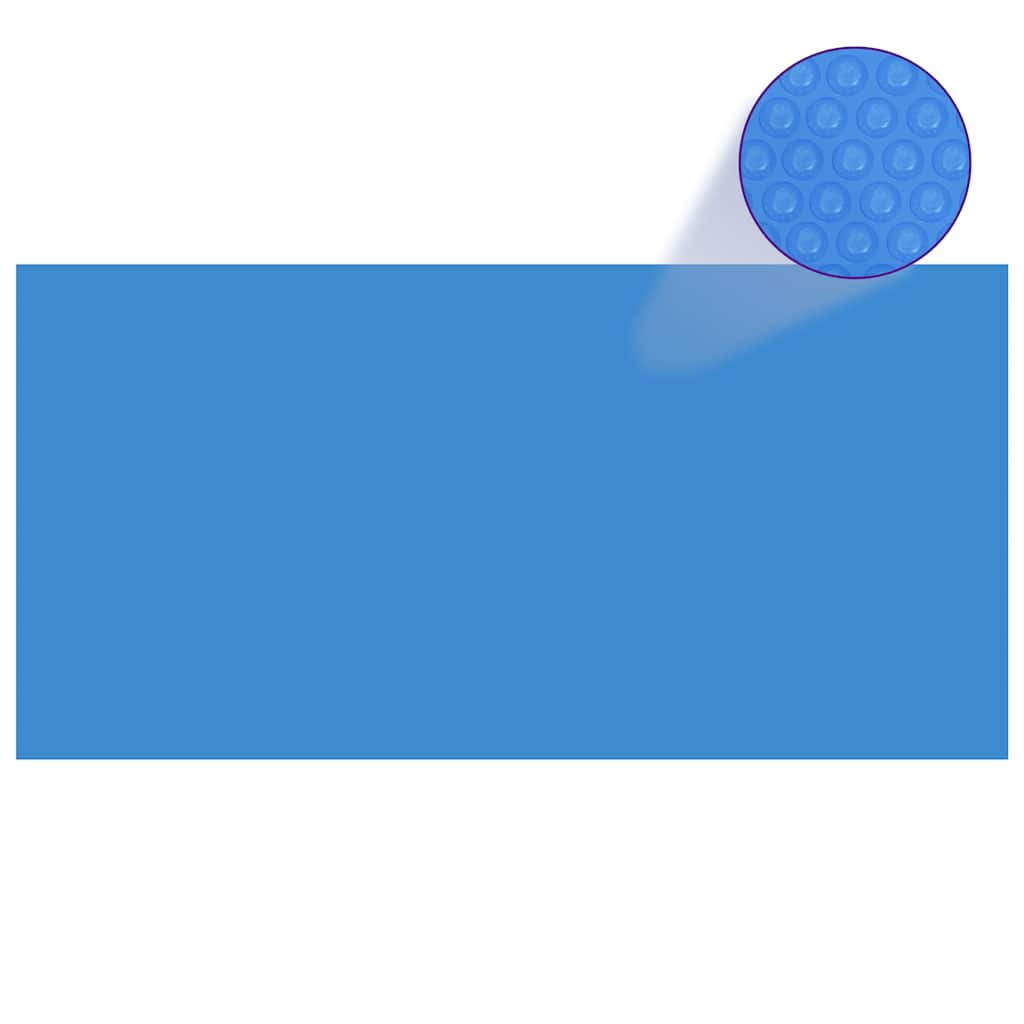 Zonne Pool Dek 110 Μm Vierkant Pe Blauw