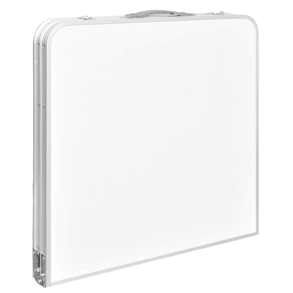 Campingtafel inklapbaar en verstelbaar 120x60 cm aluminium