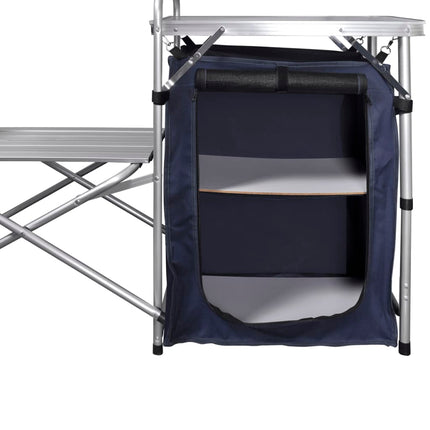Campingkeuken Inklapbaar Met Windscherm Aluminium