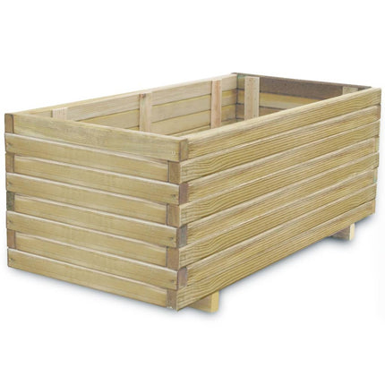 Plantenbak Verhoogd Rechthoekig Hout