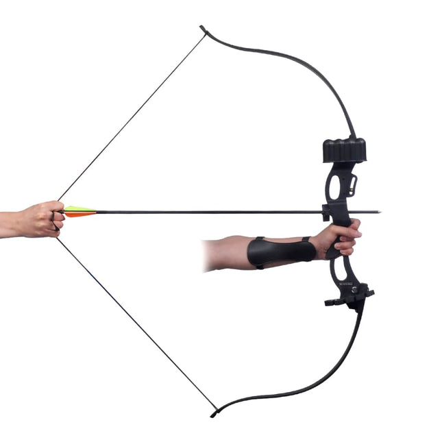 Recurveboog Voor Jeugd Met Accessoires 49" 20 Lb