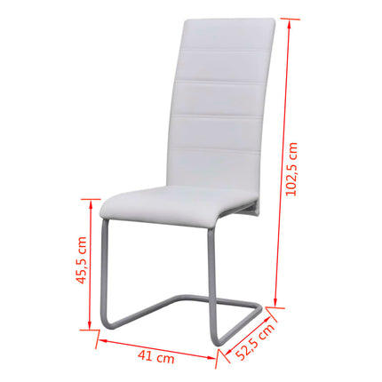 Eetkamerstoelen Kunstleer
