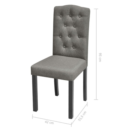 Eetkamerstoelen Stof