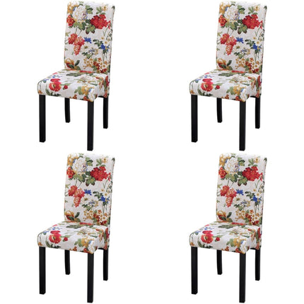 Eetkamerstoelen Stof Meerkleurig