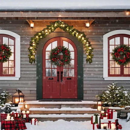 Kerstslinger Met Led-Lampjes