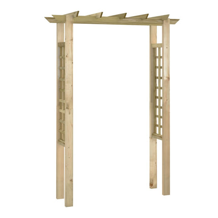 Rozenboog 150X60X204 Cm Geïmpregneerd Hout