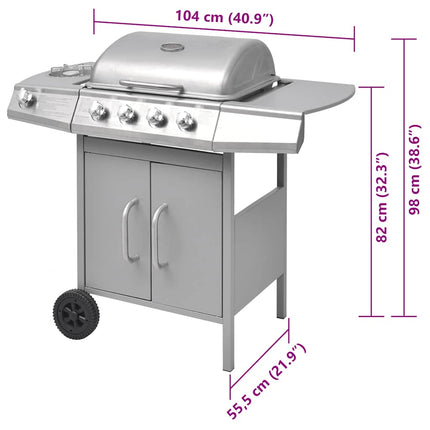 Gasbarbecue 4+1 Kookzone