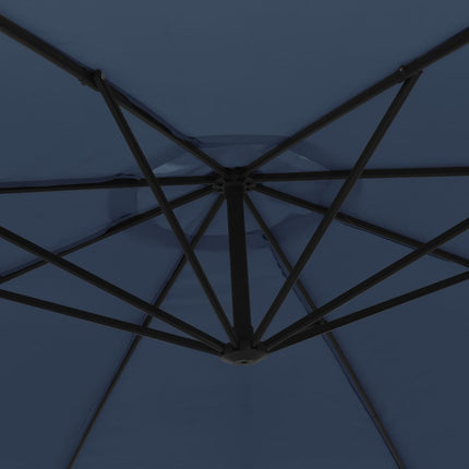 Zweefparasol 3,5 M Blauw
