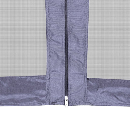 Partytent Met Zijwanden Pop-Up Zeshoekig 3,6X3,1 M