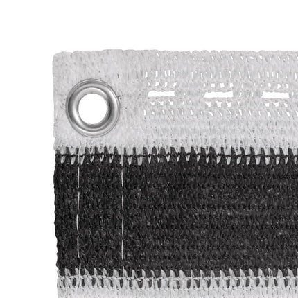 Balkonscherm Hdpe Antraciet En Wit