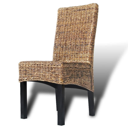 Eetkamerstoelen Abaca En Massief Mangohout