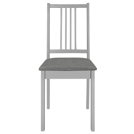 Eetkamerstoelen Met Kussens Massief Hout