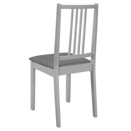 Eetkamerstoelen Met Kussens Massief Hout