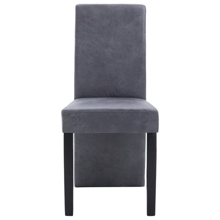 Eetkamerstoelen Kunstsuède