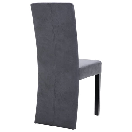 Eetkamerstoelen Kunstsuède