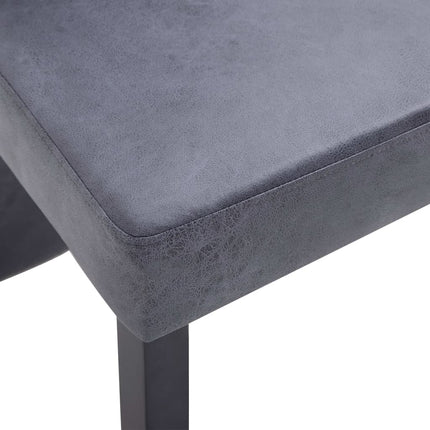 Eetkamerstoelen Kunstsuède
