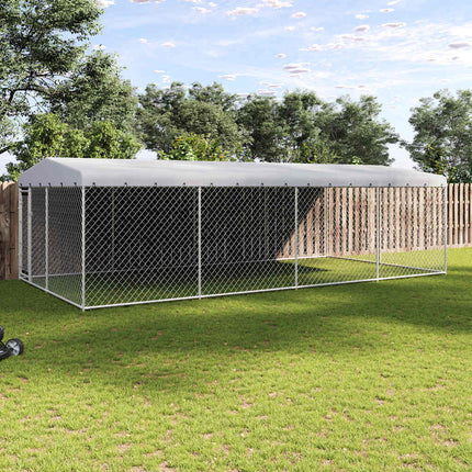 Hondenkennel Voor Buiten 7,6X3,8X1,9 M
