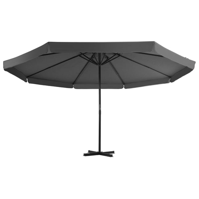 Parasol Met Draagbare Voet Kleurig