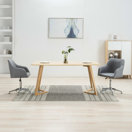 Eetkamerstoelen Draaibaar Stof