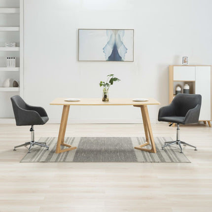 Eetkamerstoelen Draaibaar Stof