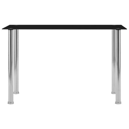 Eettafel Gehard Glas Zwart