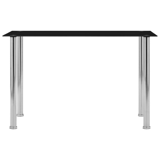 Eettafel Gehard Glas Zwart