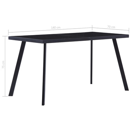 Eettafel Gehard Glas