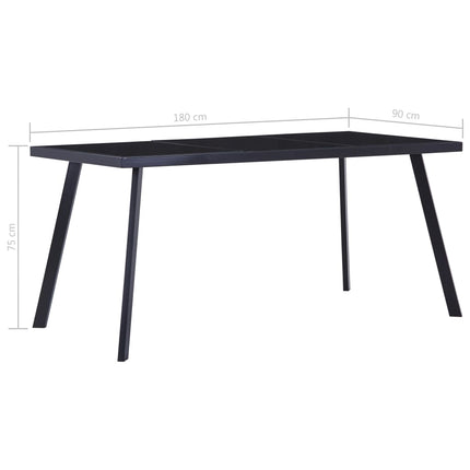 Eettafel Gehard Glas