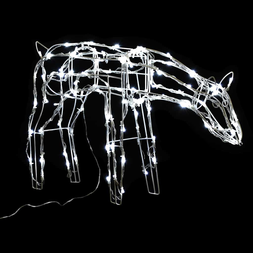 3-delige Kerstverlichting rendieren 229 LED's