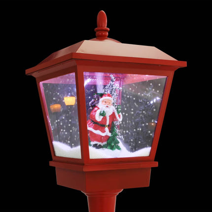 Straatlantaarn Met Kerstman Led