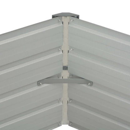 Plantenbak Verhoogd 129X129X45Cm Gegalvaniseerd Staal