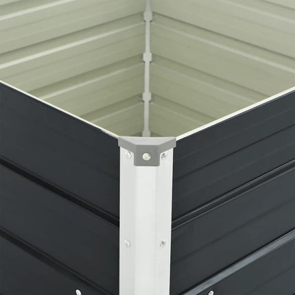 Plantenbak Verhoogd 100X100X77Cm Gegalvaniseerd Staal