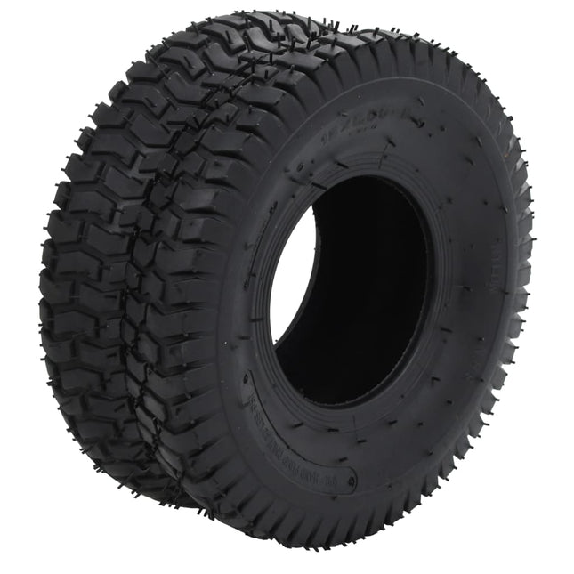 Kruiwagenbanden 2 St 15X6.00-6 4Pr Rubber Grijs Sonoma