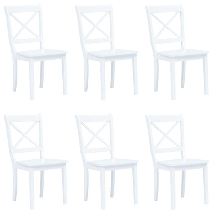 Eetkamerstoelen Massief Rubberwood