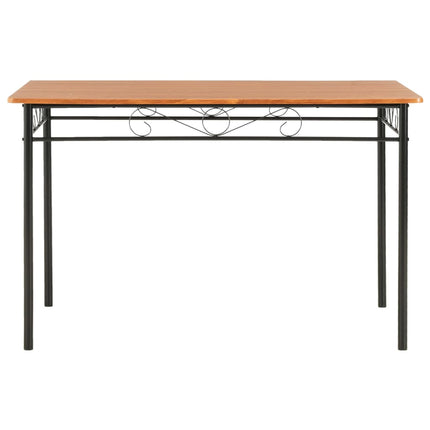 Eettafel 120X70X75 Cm Mdf Bruin