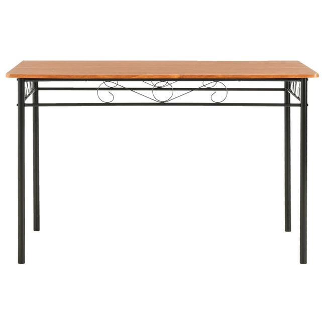 Eettafel 120X70X75 Cm Mdf Bruin