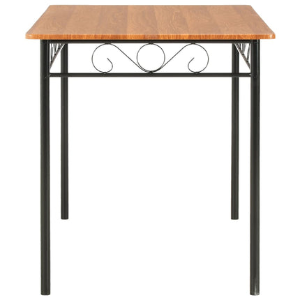 Eettafel 120X70X75 Cm Mdf Bruin