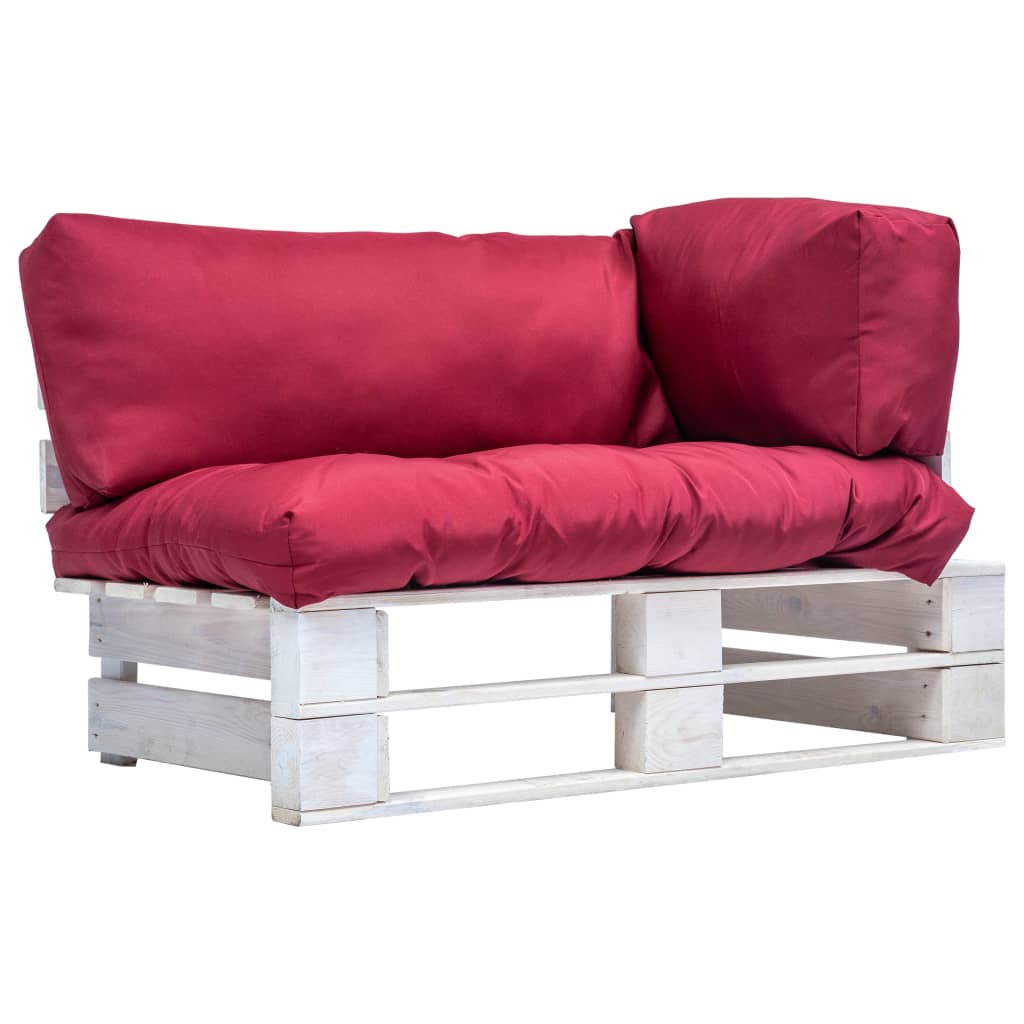 Tuinbank Met E Kussens Pallet Grenenhout