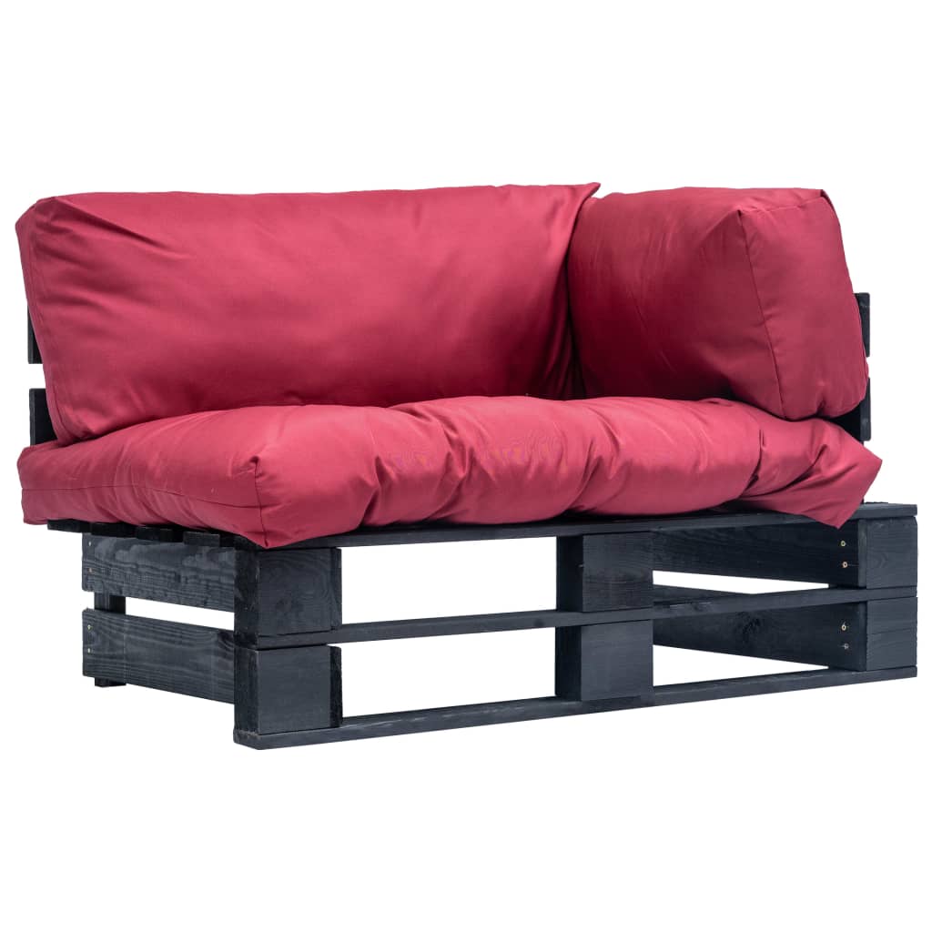 Tuinbank Met E Kussens Pallet Grenenhout