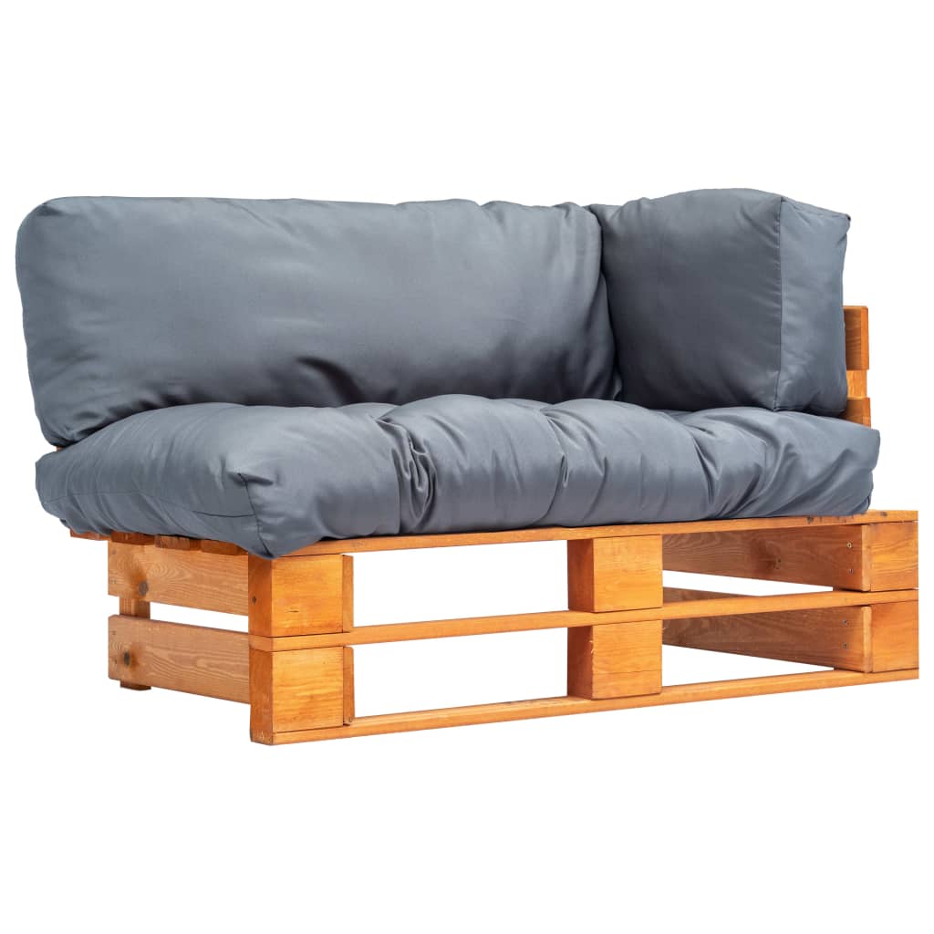Tuinbank Met E Kussens Pallet Grenenhout