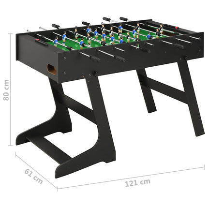 Voetbaltafel Inklapbaar 121X61X80 Cm