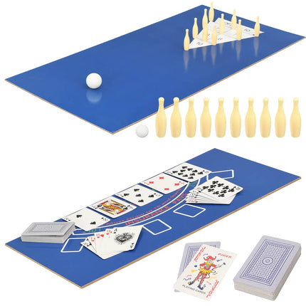 Multispeeltafel 15-In-1 121X61X82 Cm Esdoornkleurig